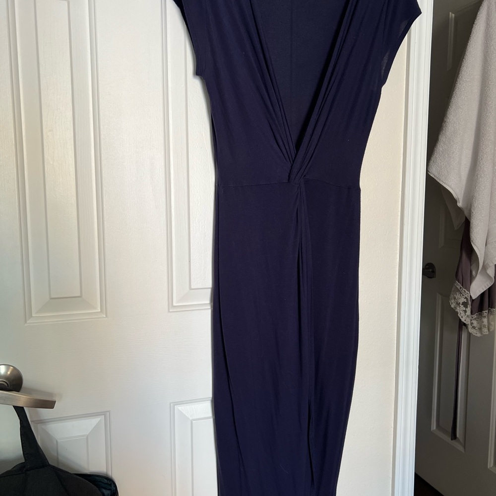 Rolla Coster Deep Blue Backless Dress